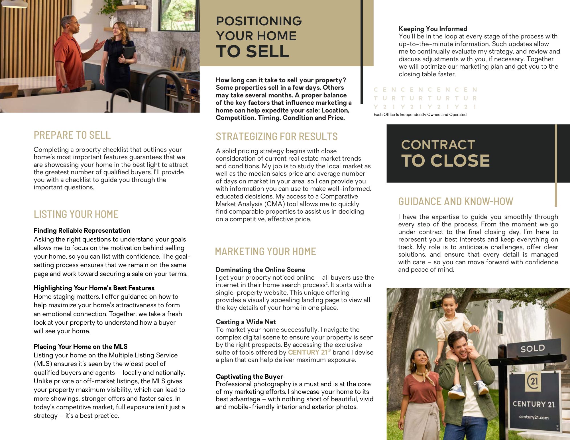 Central Florida Homeseller's Guide Page 2 explaining how to prepare, market, and position your home for a successful sale | Lisa Martinez REALTOR®